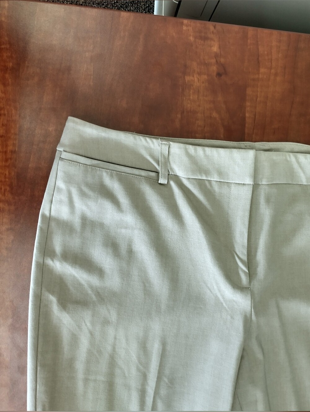 New York & Company Tan Wide-Leg Dress Pants - Picture 5 of 10